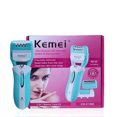 Kemei 3 in 1 Beauty Tool Kit - KM-6198B