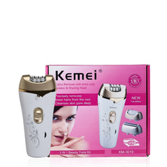 Kemei 3 in 1 Beauty Tool Kit - KM-3019