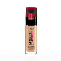Loreal Paris Infallible 32H Fresh Waer Foundation SPF 25+vitaminC (200 natural Linen)