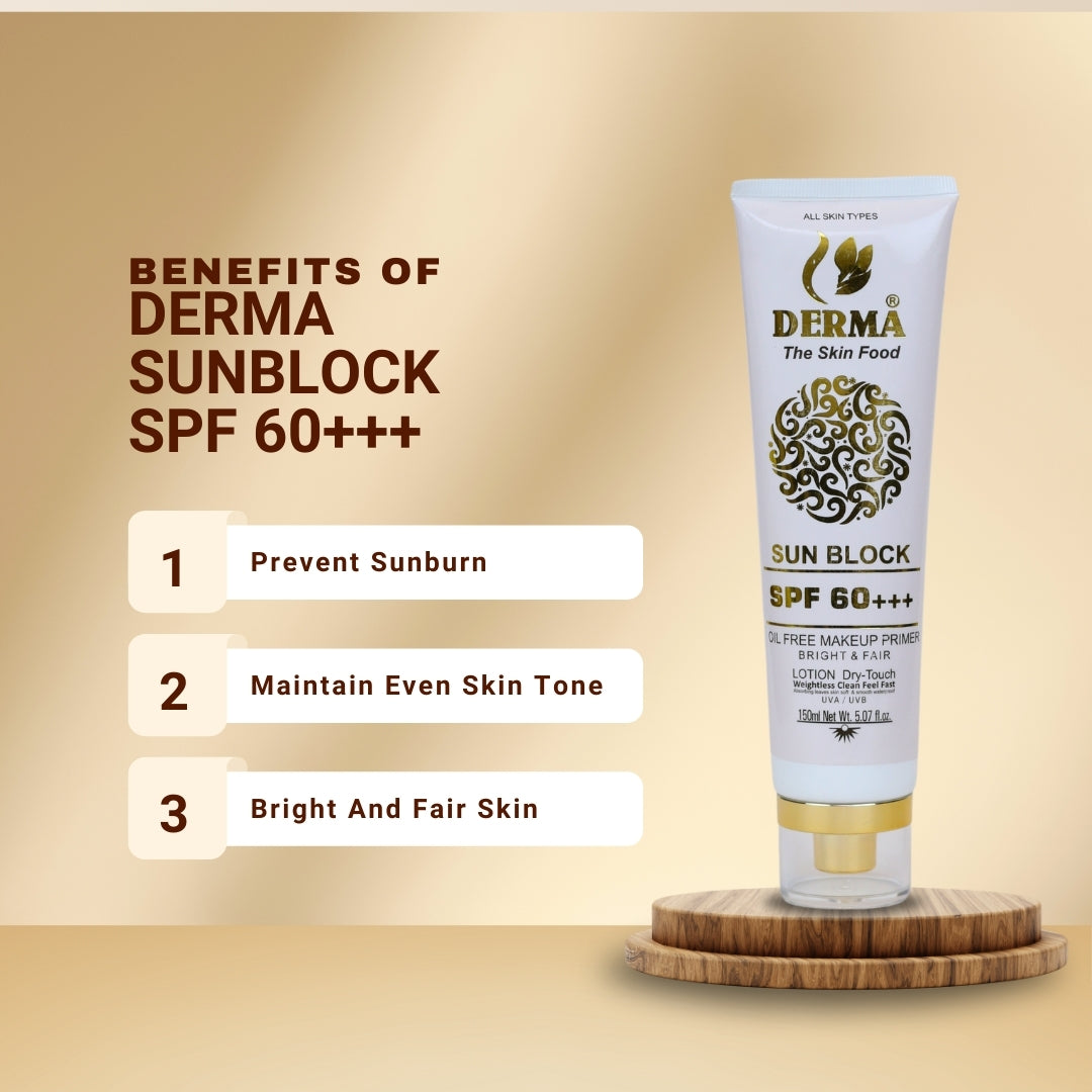 Derma Expert White Sun Block SPF 60+++ 150ml