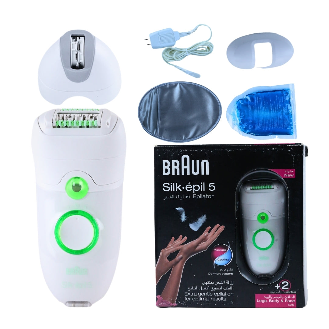 BRAUN Silkepil 5 Legs, Body & Face - 5580