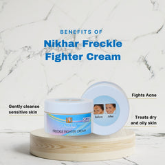 Nikhar Freckles Fighter Cream Jar