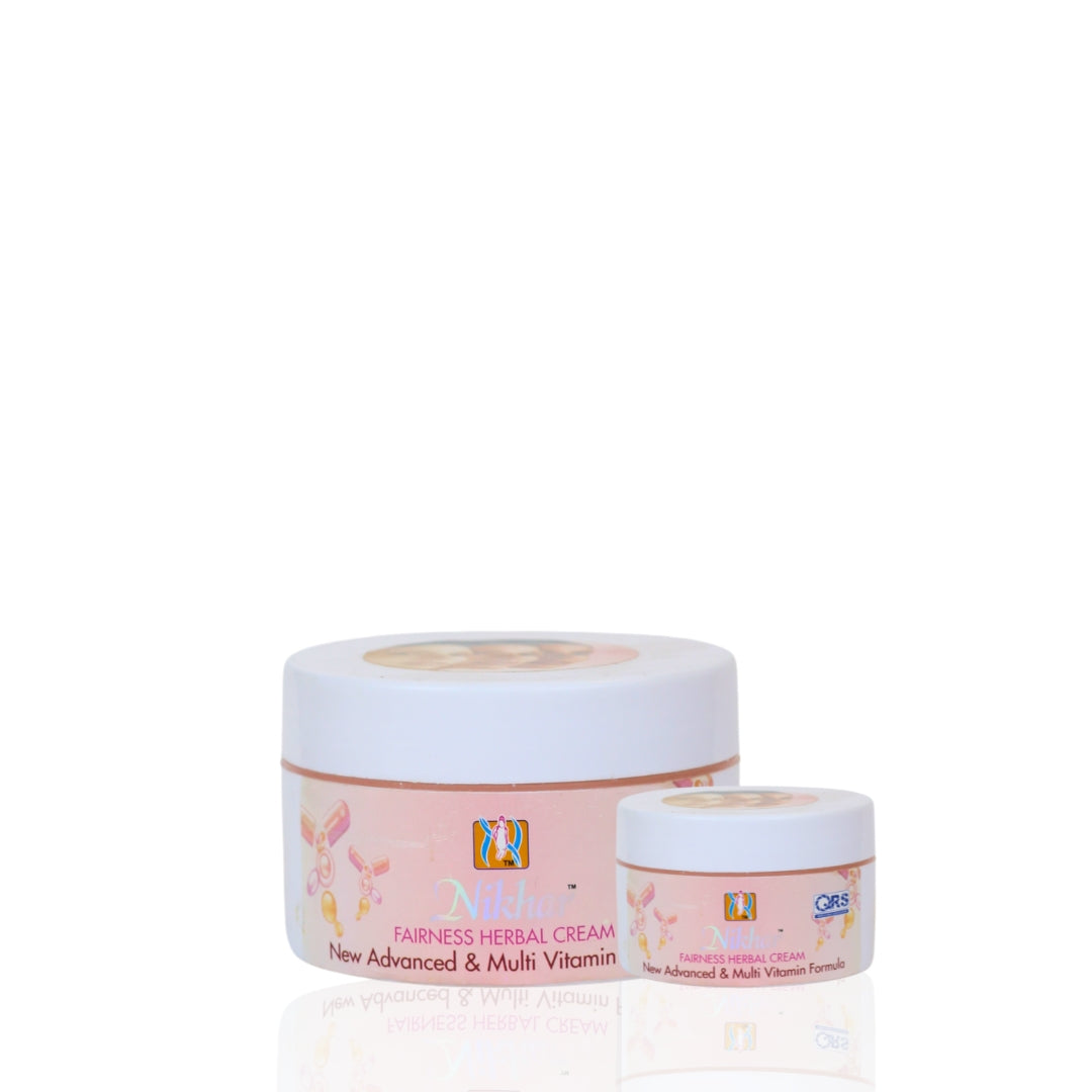 Nikhar Fairness Herbal Cream Jar