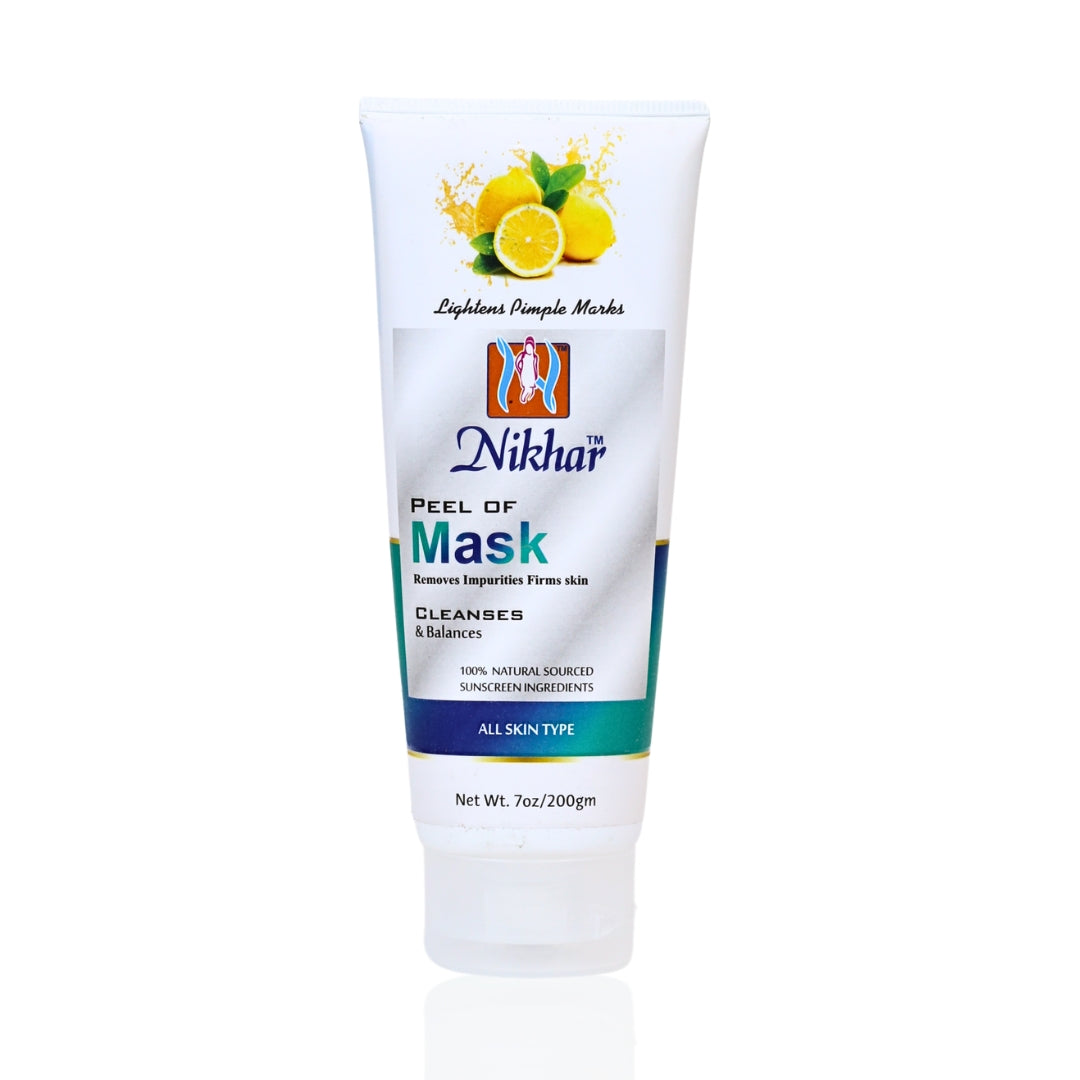 Nikhar Lemon Peel Off Mask 200gm