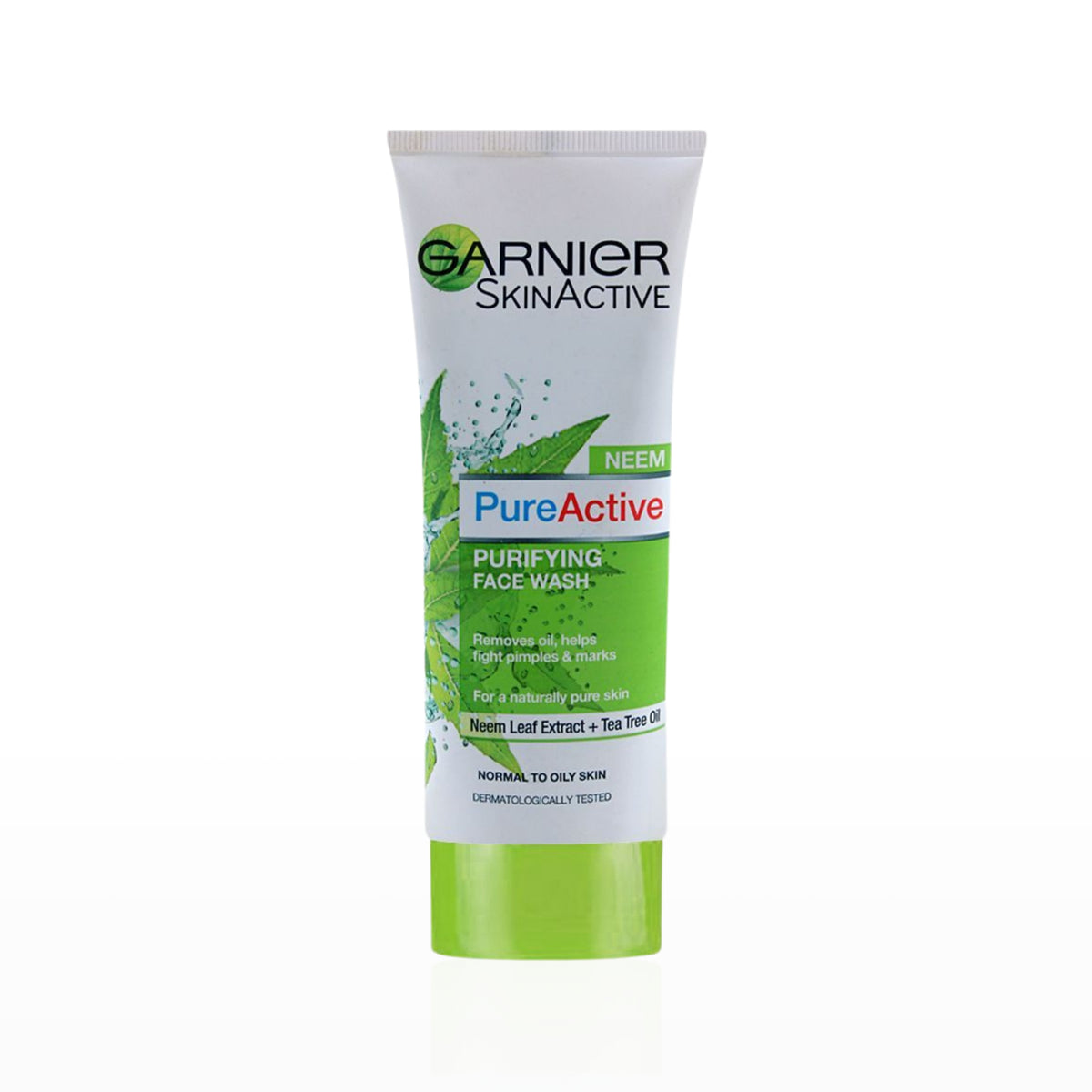 Garnier Neem Wash Pure Active Normal to Oily Purifying Face Skin 100ml