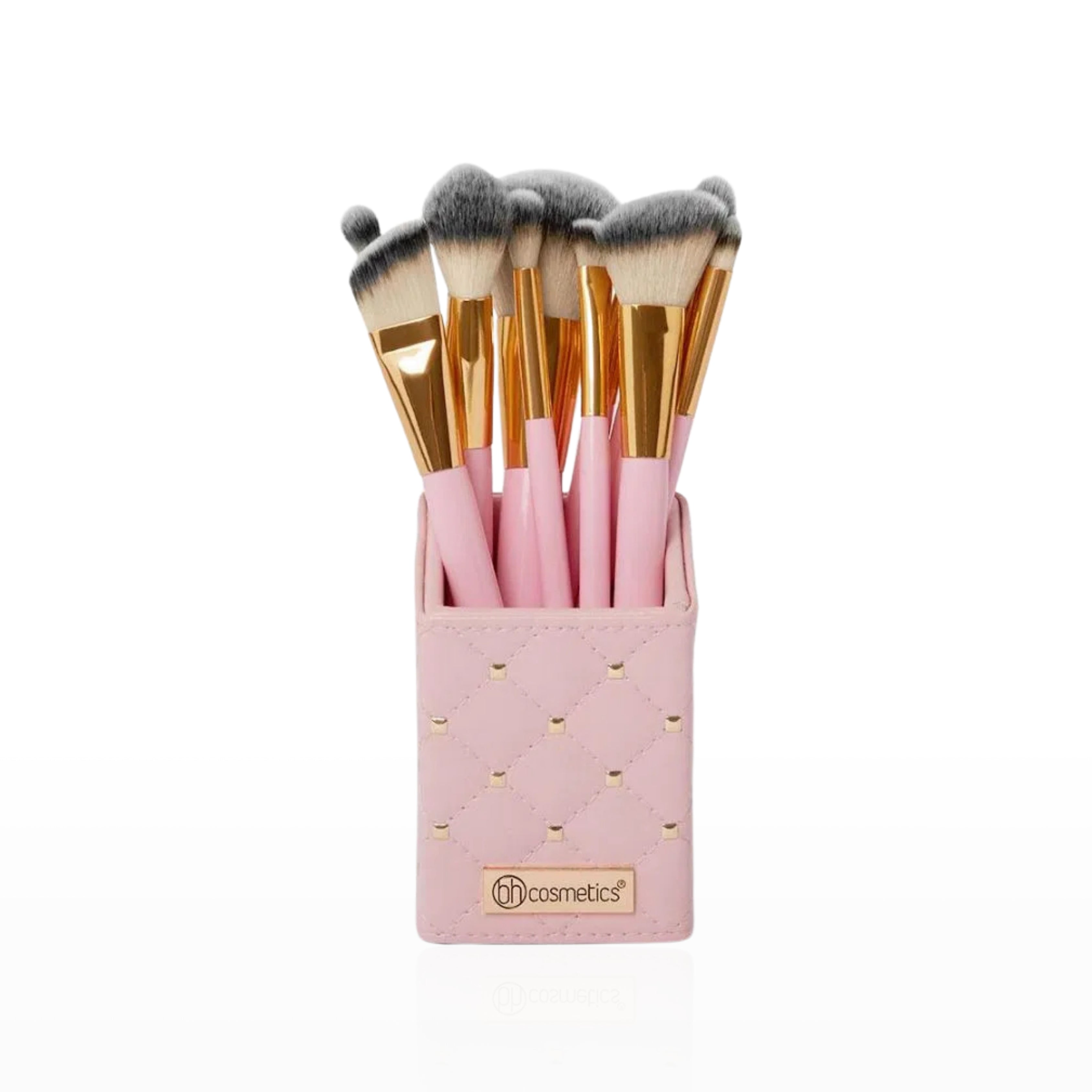 BH Cosmetics Pink Studded Elegance 12 Piece Brush Set