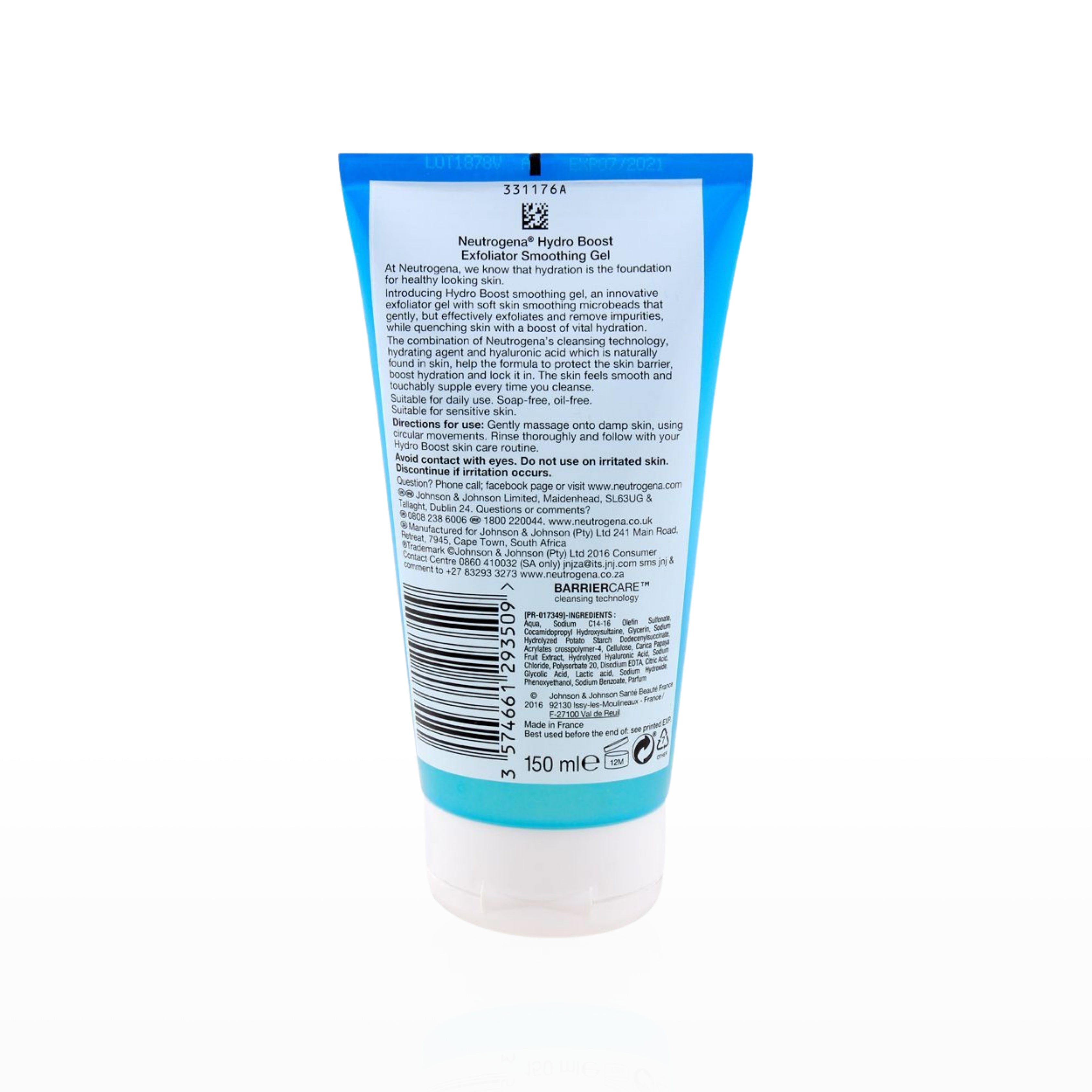 Neutrogena Hydra Boost Exfoliating Smoothing Gel