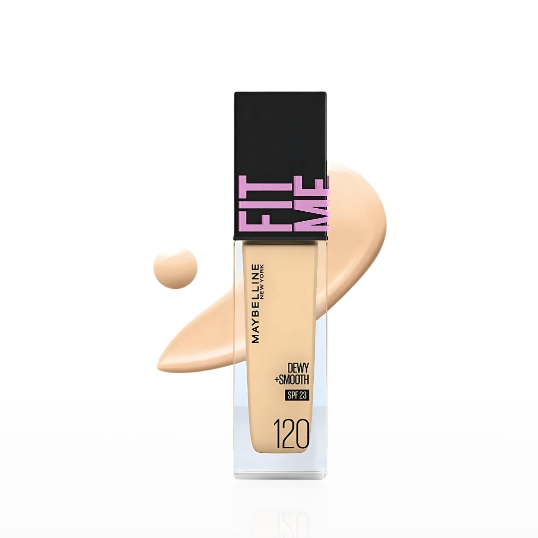 Maybelline Fit Me Dewy + Smooth SPF 23 Foundation (120) 30ML