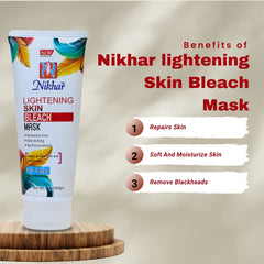 Nikhar Lightening Skin Bleach Mask 200gm