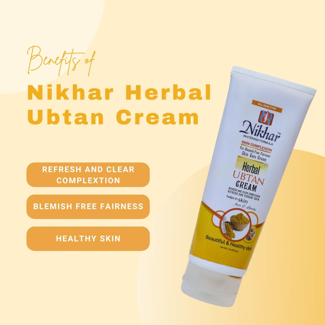 Nikhar Herbal Ubtan Cream 200gm