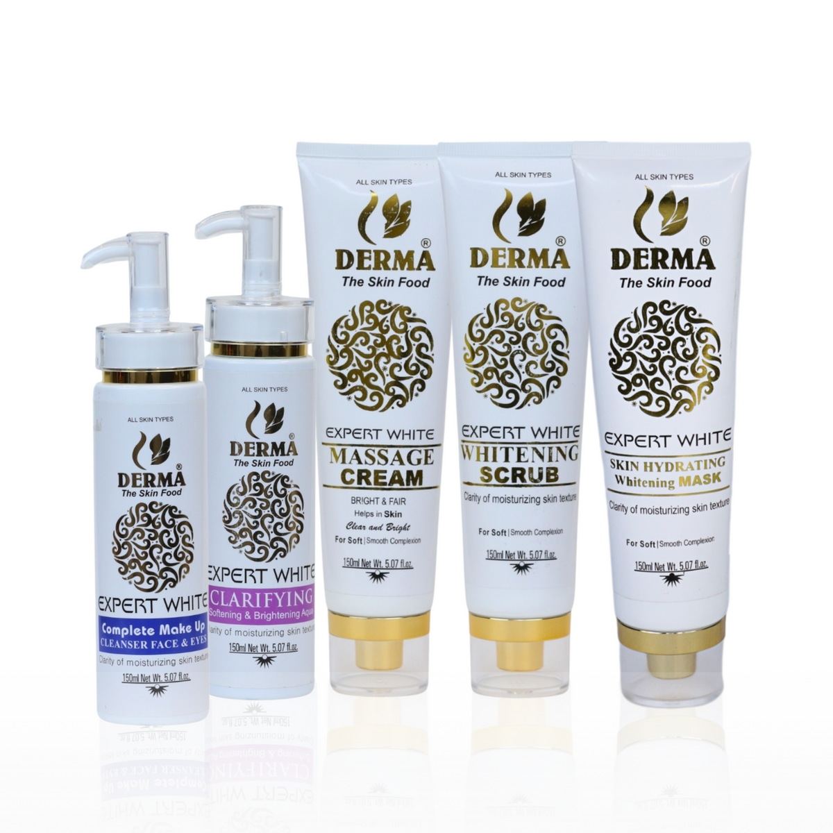 Derma Complete Facial: The Ultimate Brightening & Hydrating Skincare Set