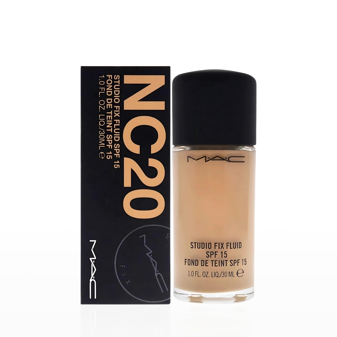 MAC NC20 Studio Fix Fluid SPF 15 Foundation 30ML