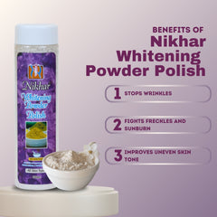 Nikhar Whitening Powder Polish