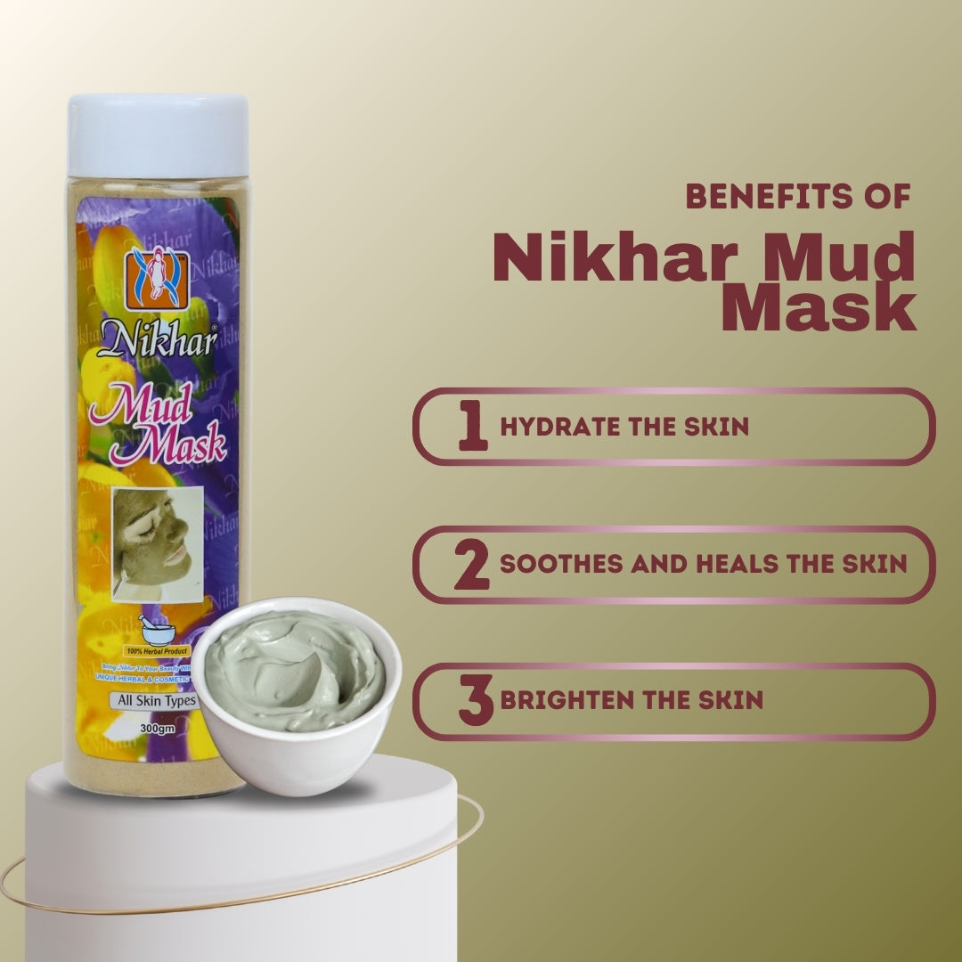 Nikhar Mud Mask Powder 300gm