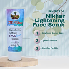 Nikhar Lightening Face Scrub 200gm